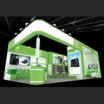 与可循环利用展台搭建材料开发